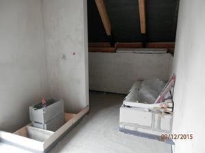 Horní kupelna,vana a sprcháč