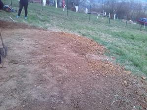 uprava pozemku pod novou chatkou