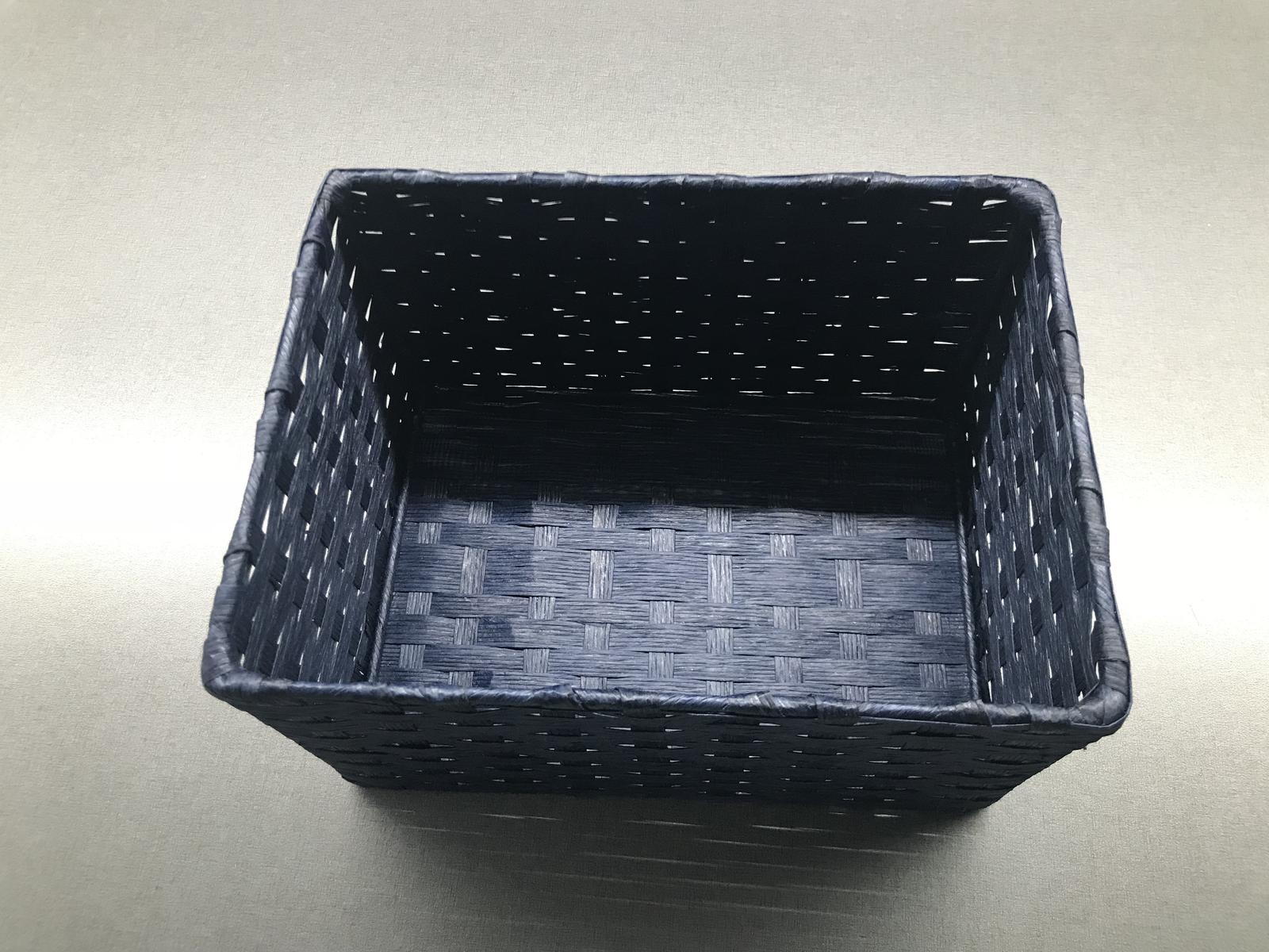 Košíček 3 ks tmavě modré - Obrázek č. 1