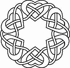 Knotted hearts, stary Irsky a ted nas svatebni symbol :-)