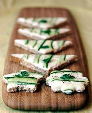 http://veganyumyum.com/2007/03/cucumber-tea-sandwiches/
