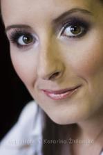 Moj svadobny make up :)