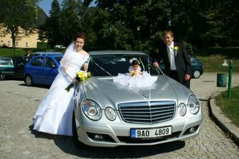 Auto nevěsty.