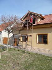 5. den - zacali sme az poobede lesenim