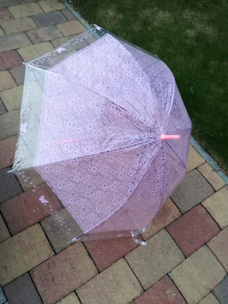 Deštník růžový krajkový - Obrázek č. 1