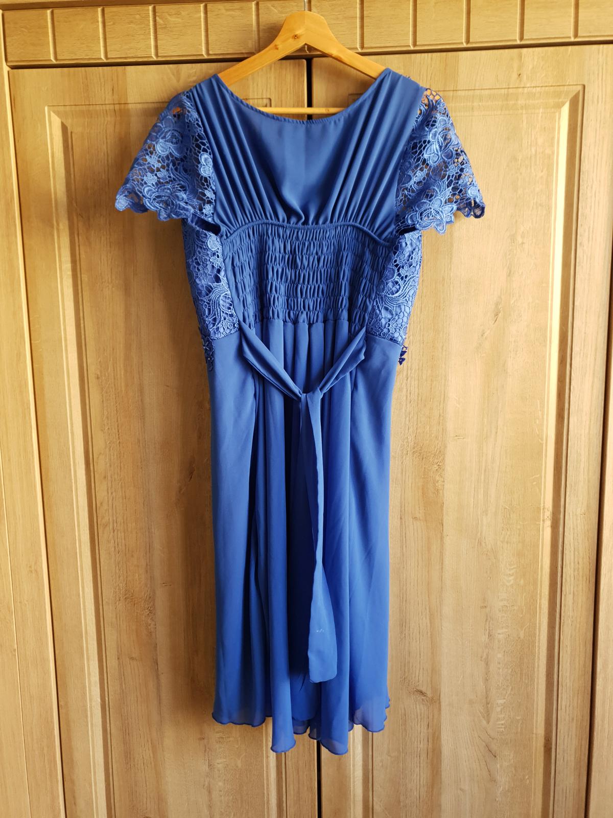 Šaty - kráľovská modrá - Obrázok č. 2