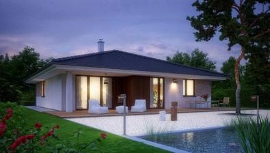 selema (autorka albumu) @katarina6 Bungalov - robený projekt, inšpirovali sme sa projektom Rocca. Nákresy nám robil známy architekt a staviame si sami.
