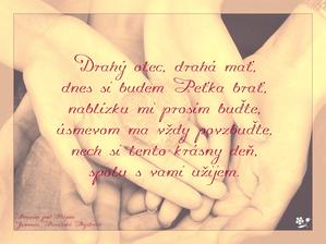 a pozvánka pre rodičov .. :)