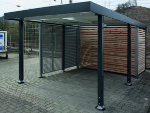 Ocelové garážové přístřešky SIEBAU, http://www.belis.cz/garazove-pristresky-pergoly