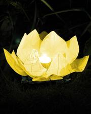 Druhý typ lampionu přání - pouštět budeme na hladinu rybníka.