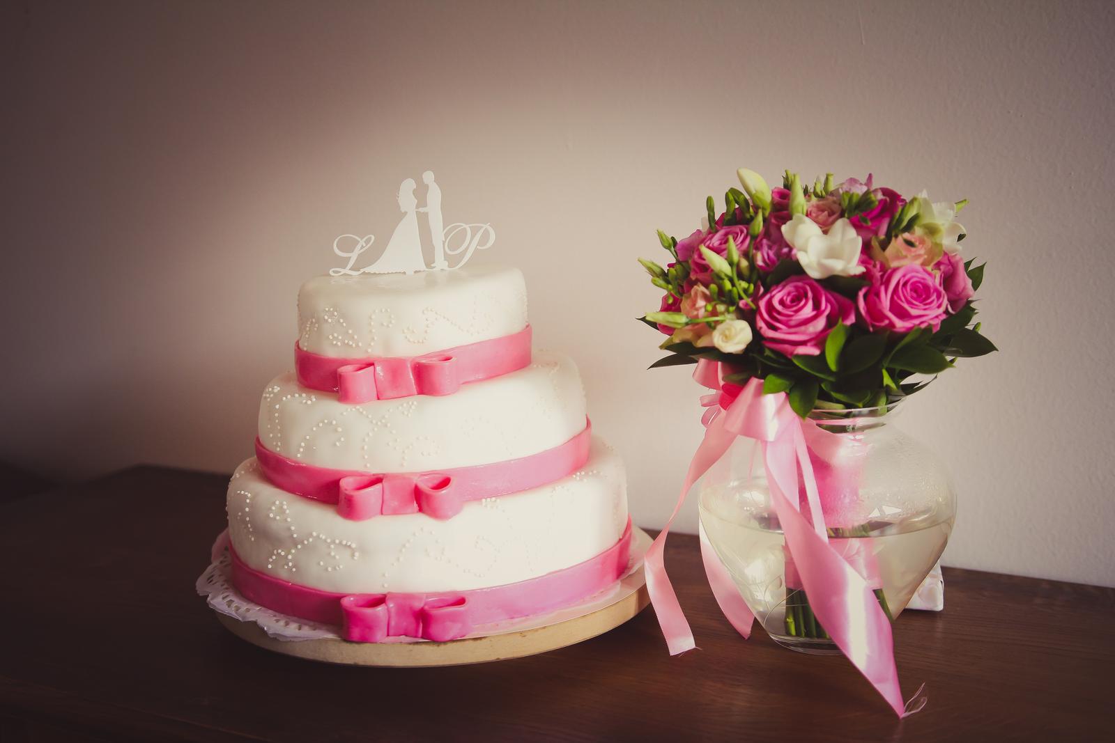 Originální ozdoby do svatebních dortů - na přání - Obrázek č. 1