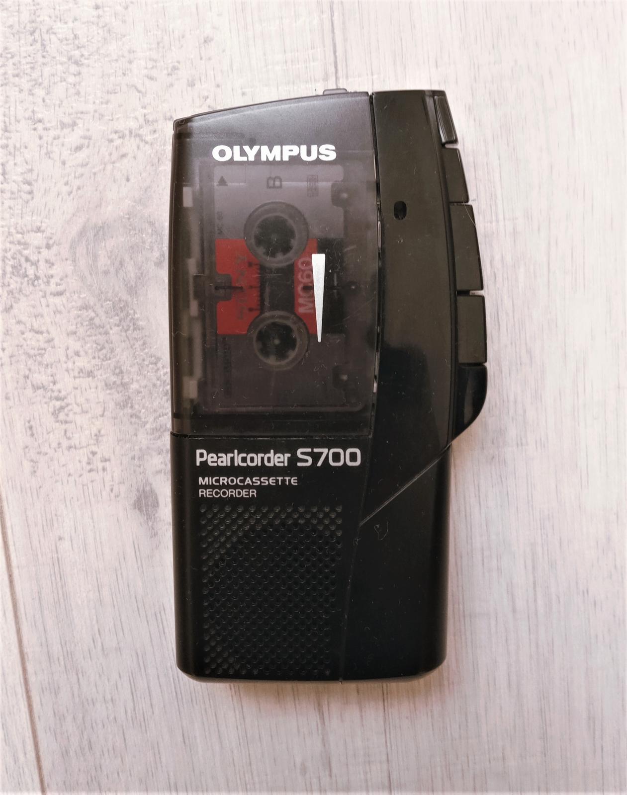 Diktafon OLYMPUS PEARLCORDER S700 MICROCASSETTE RECORDER - Obrázok č. 2