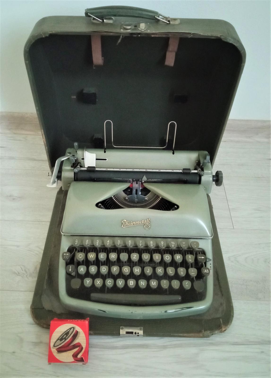 písací stroj Rheinmetall - Obrázok č. 2