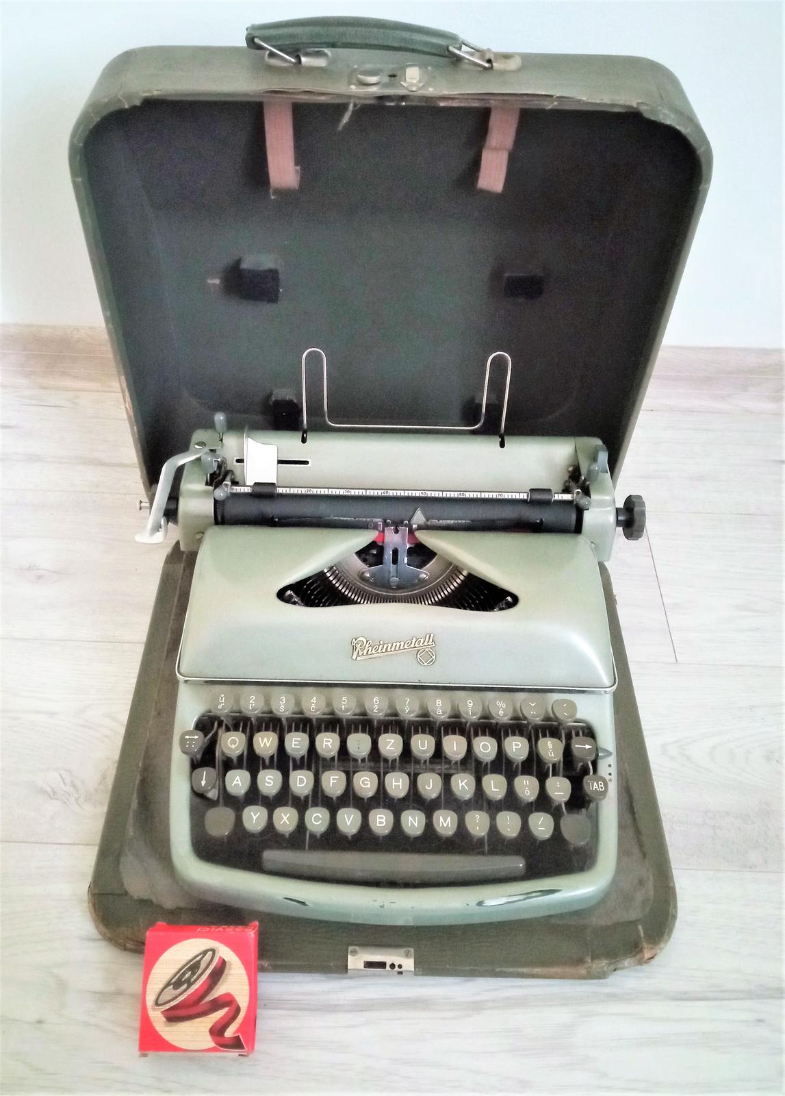 Rheinmetall písací stroj - Obrázok č. 2