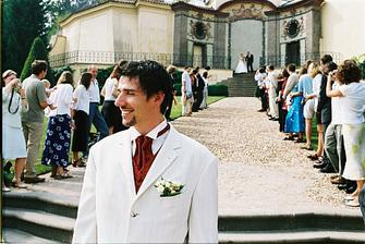 Tady jsem trpěla, fotograf nakázal, aby se ke mně neotáčel... /pro holky z diskuze Poprvé/