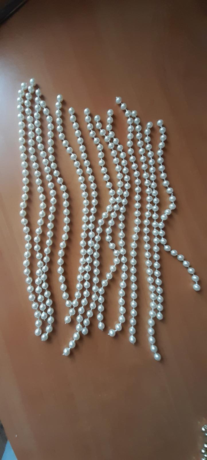 Perleťové řetízky z perel - Obrázek č. 1