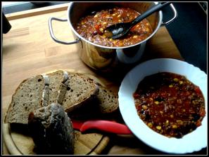 Variace na chilli con carne