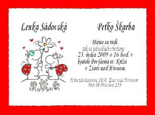 Taketo sme si urobili z toho nasho skutocneho. Budeme ho posielat mailom