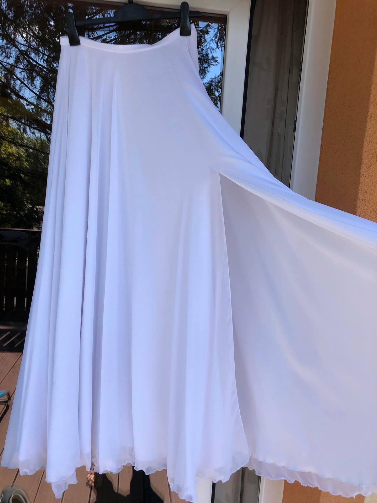 Svatební sukně bílá - Obrázek č. 3