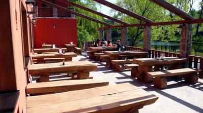 Restaurace Sauna, terasa