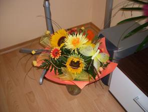 Nase prve pukety kvetou:-)))