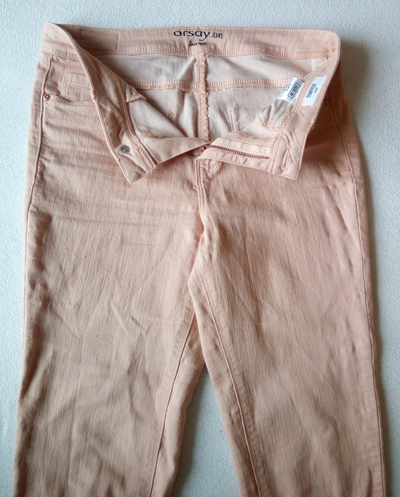 Bledoružové nohavice Orsay S - Obrázok č. 3