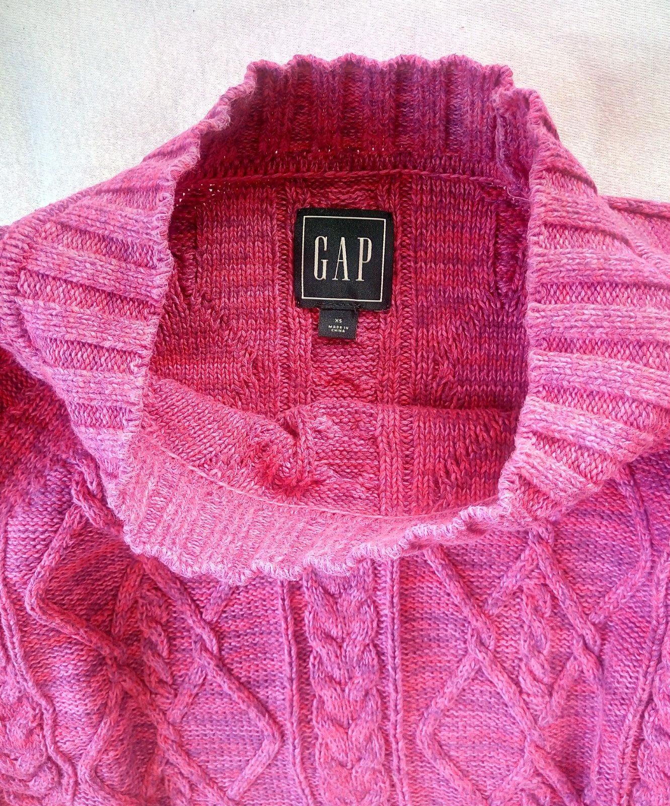 Ružový sveter Gap XS - Obrázok č. 3