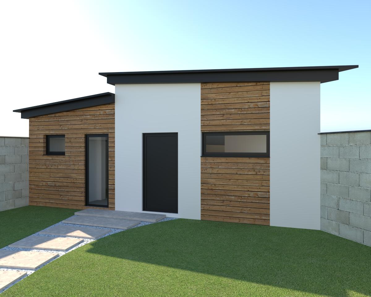 Grafické návrhy interiér 2022 - Grafický návrh záhradného domčeka a murovaného altánku - obr.2
