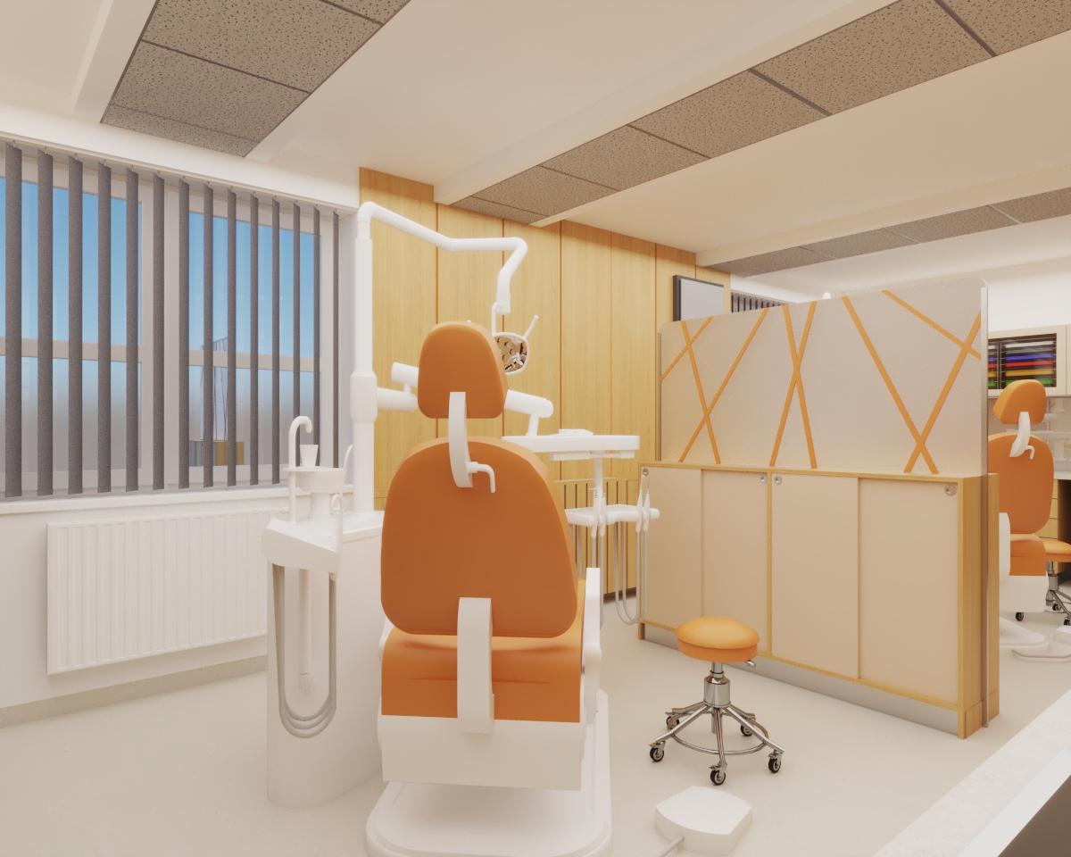Grafické návrhy interiér 2022 - Grafický návrh zubnej ambulancie v Banskej Bystrici - obr.9
