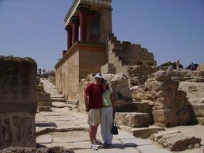 navštěva palace v Knossos