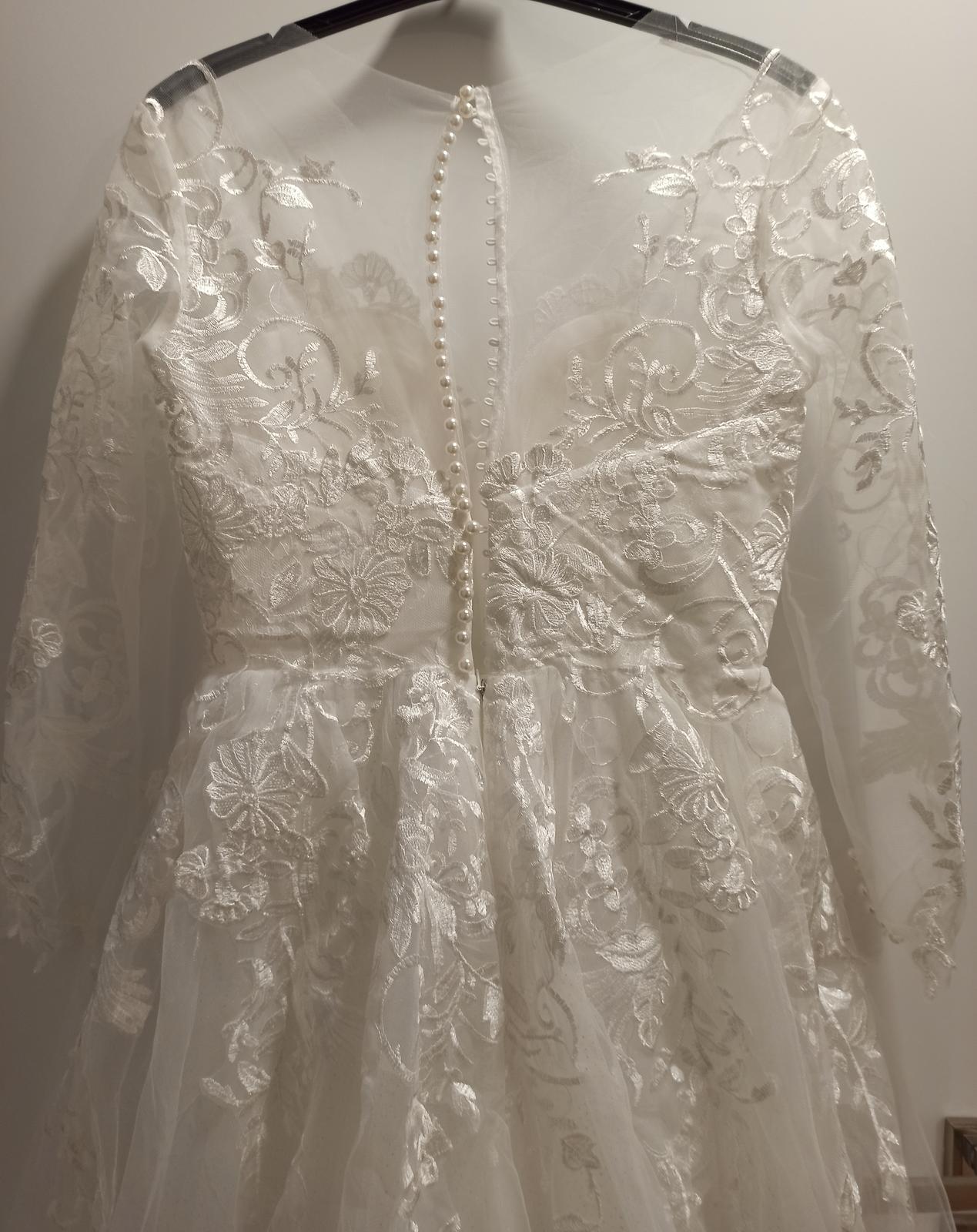 Svatební šaty - ivory - Obrázek č. 4