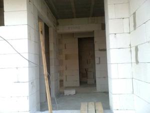 Takto to teraz vyzera pri pohladu do vchodu, vzadu technicka, vpredu vlavo male WC.