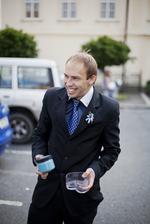 už jen nasypat a dát prstýnky