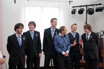 Kluci už taky číhají,nakonec ho chytil Kája -svědek