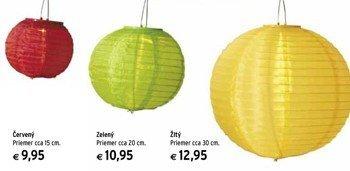 take zelene lampioniky bude mat synček...