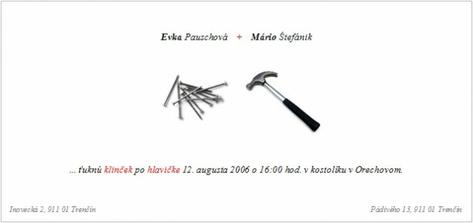 Nase neoficialne oznamenie