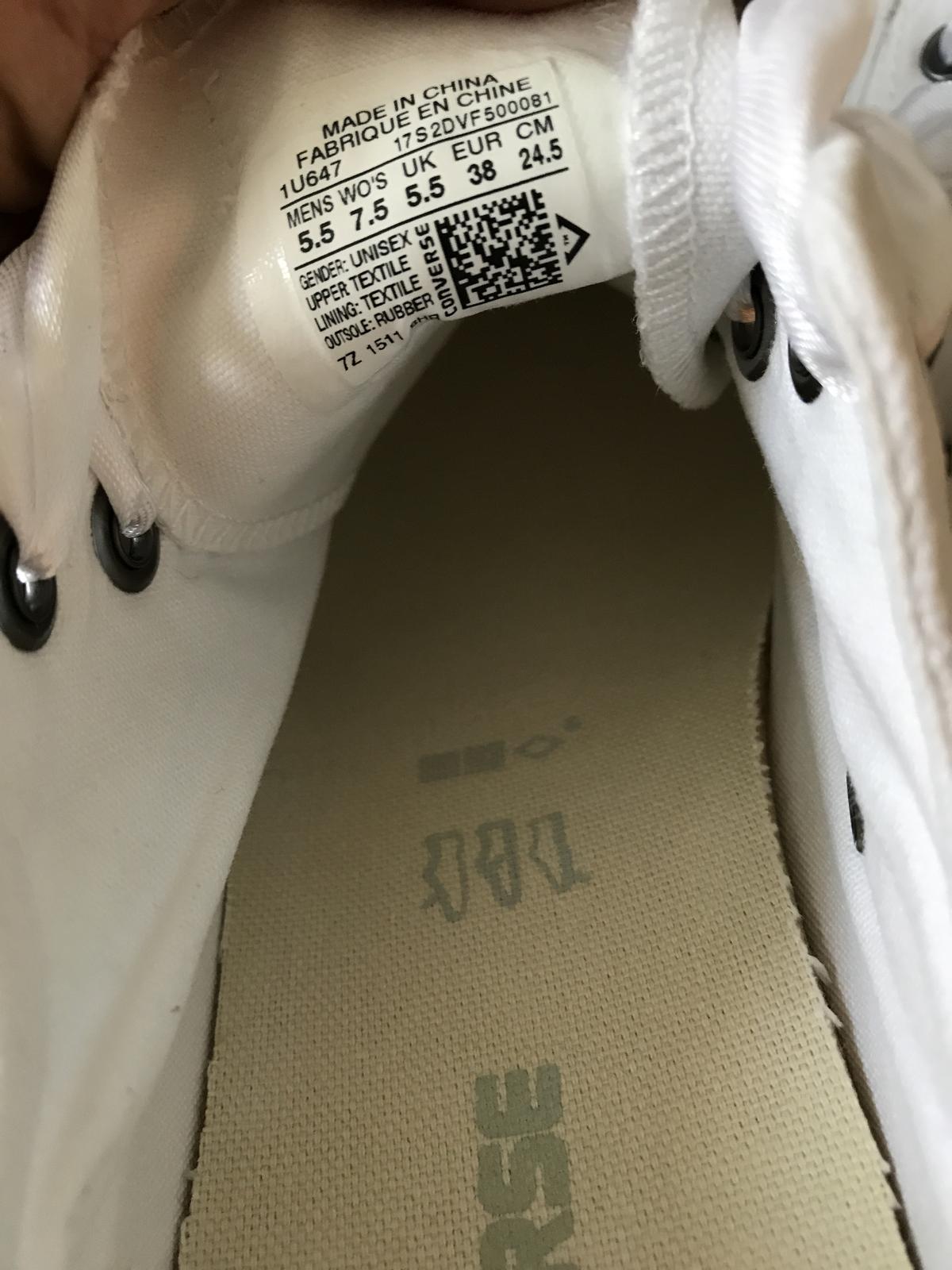 converse velikost 38