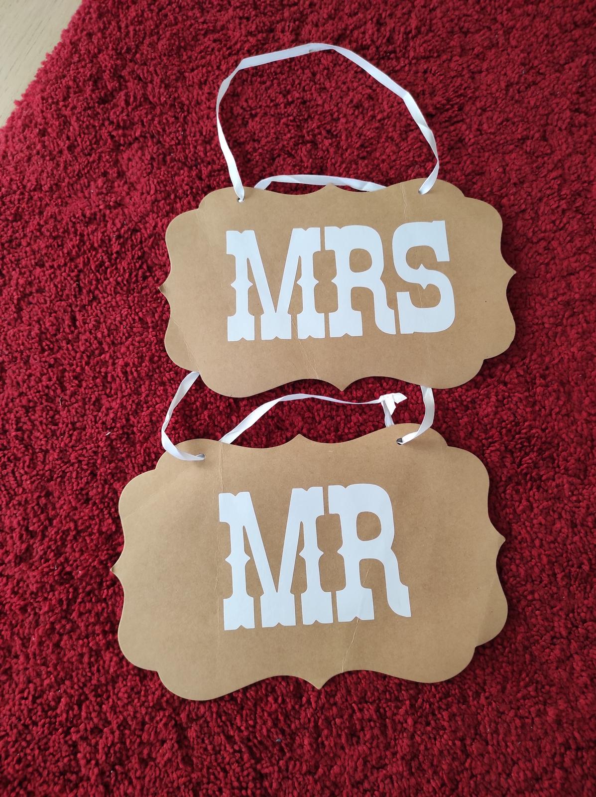 tabulka Mr a Mrs - Obrázek č. 1
