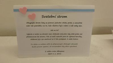 svatební strom