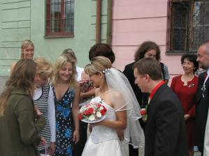 babinec před radnicí
