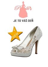 svadobné topánky