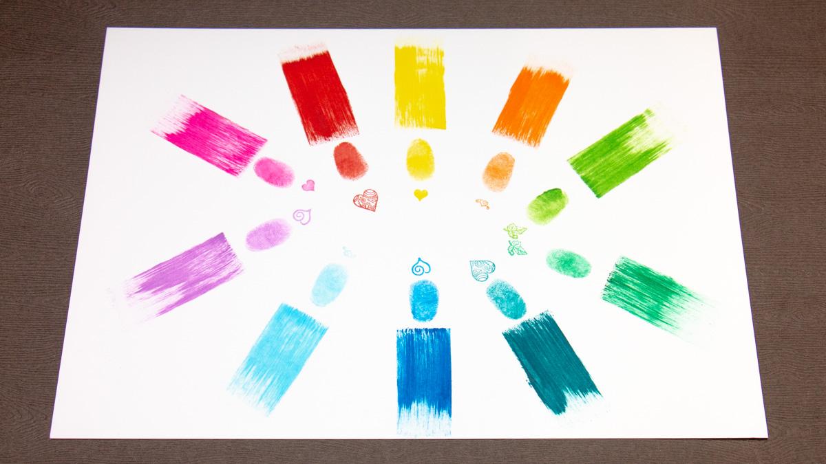 Razítkovací polštářek - různé barvy - Obrázek č. 2