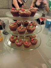 Moje narodeninove cupcaky namiesto torty ;-). Podla mojho draheho najlepsie cupcaky ake som kedy urobila :-D