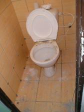 provizórne osadené WC