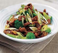? pro zarputilé MASOŽRAVCE – křupavé chilli hovězí s brokolicí a pečeným bramborem/dušenou rýží http://www.bbcgoodfood.com/recipes/3655/crispy-chilli-beef-with-broccoli