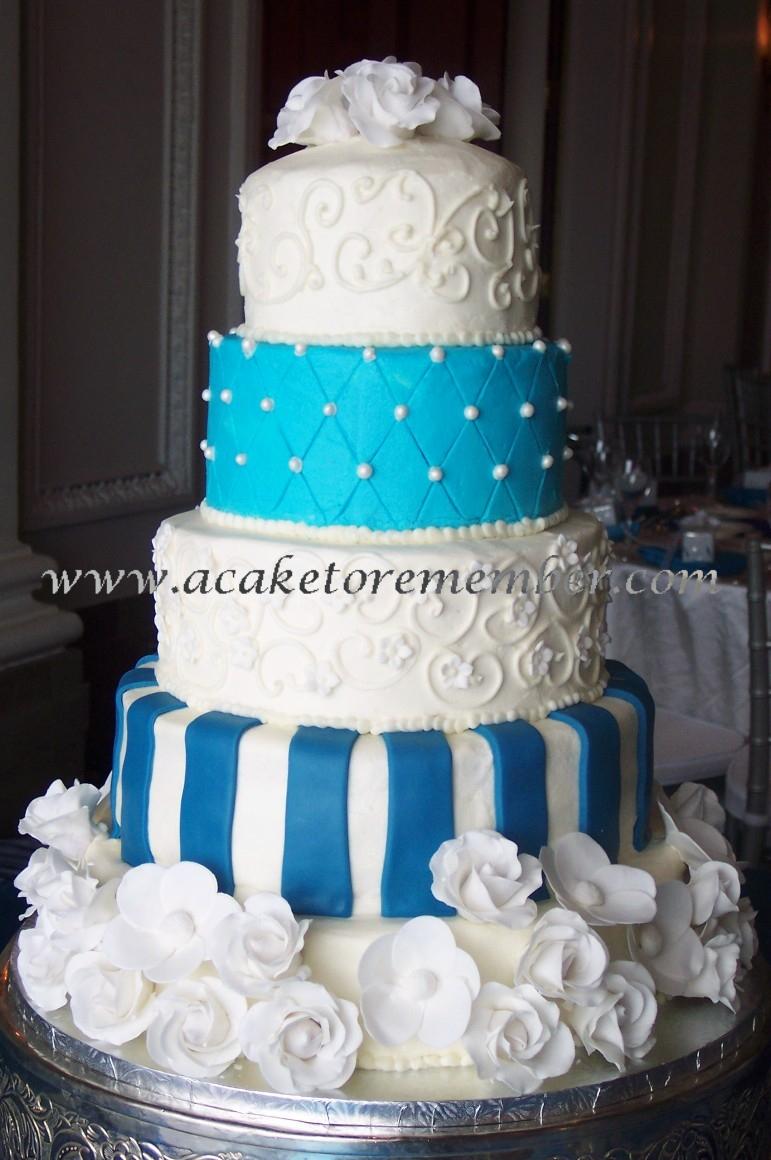 Modrá barva svatby - Obrázek č. 46