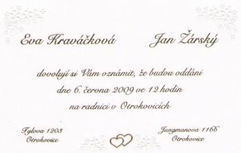 naše oznamko:) písmo je zlaté