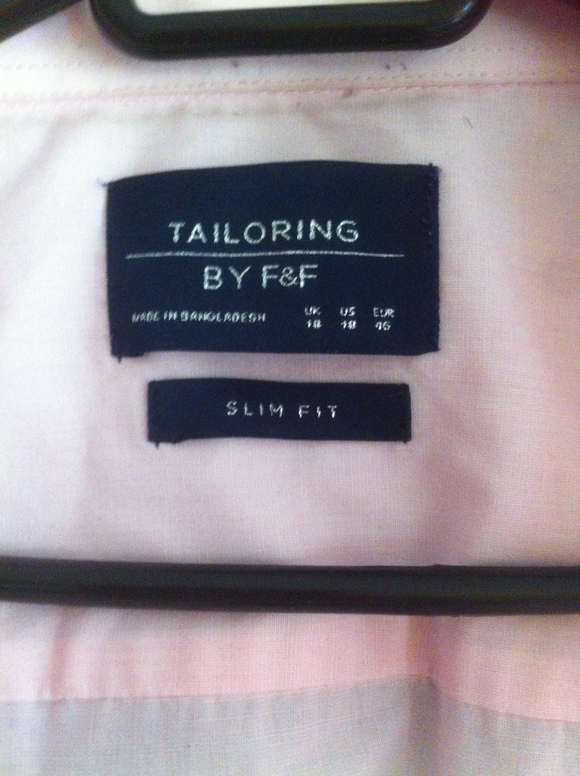 Růžová košile F&F - Obrázek č. 3