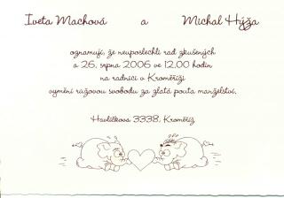 naše oznámení