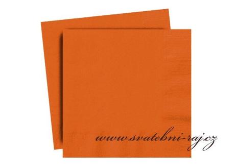 Ubrousky v oranžové barvě - Obrázek č. 1